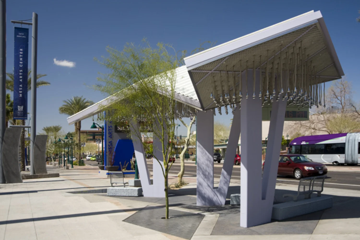 RAINSHELTER AT MESA ART CENTER, Mesa Arizona 2009