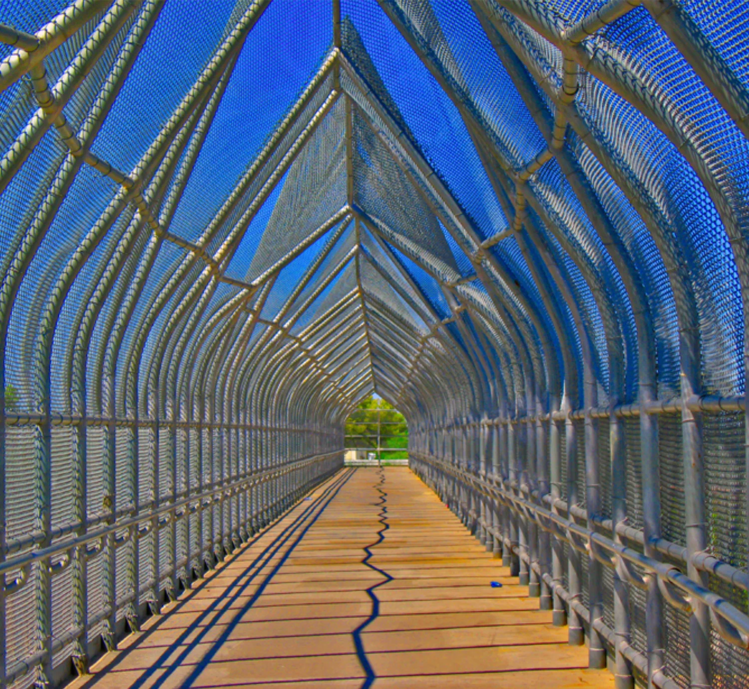 MOUNTAIN PASS PEDESTRIAN BRIDGE, Phoenix Arizona 1997