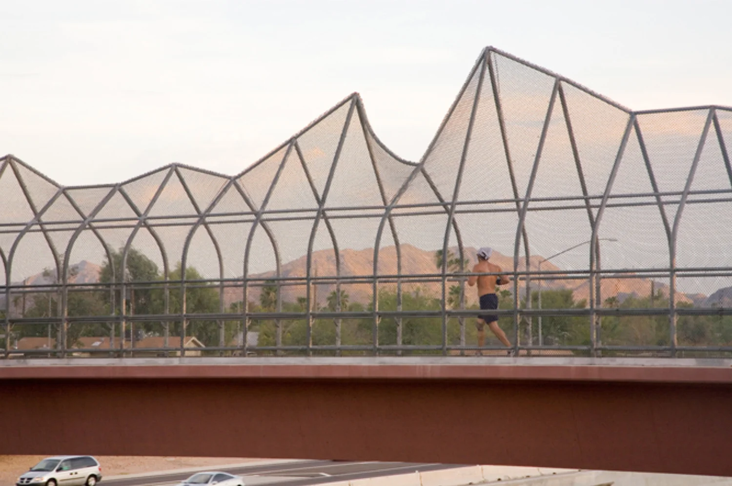 MOUNTAIN PASS PEDESTRIAN BRIDGE, Phoenix Arizona 1997