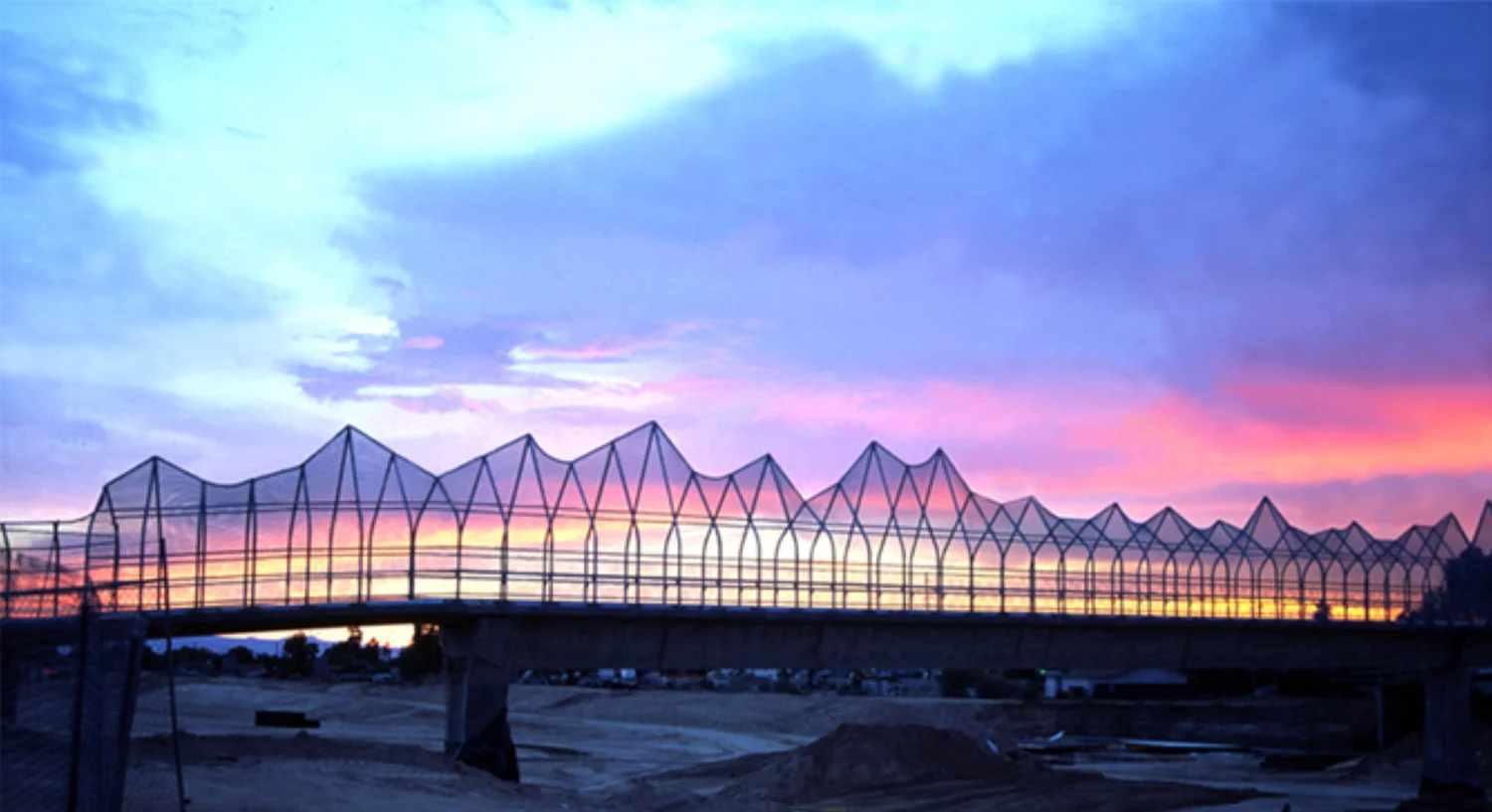 MOUNTAIN PASS PEDESTRIAN BRIDGE, Phoenix Arizona 1997