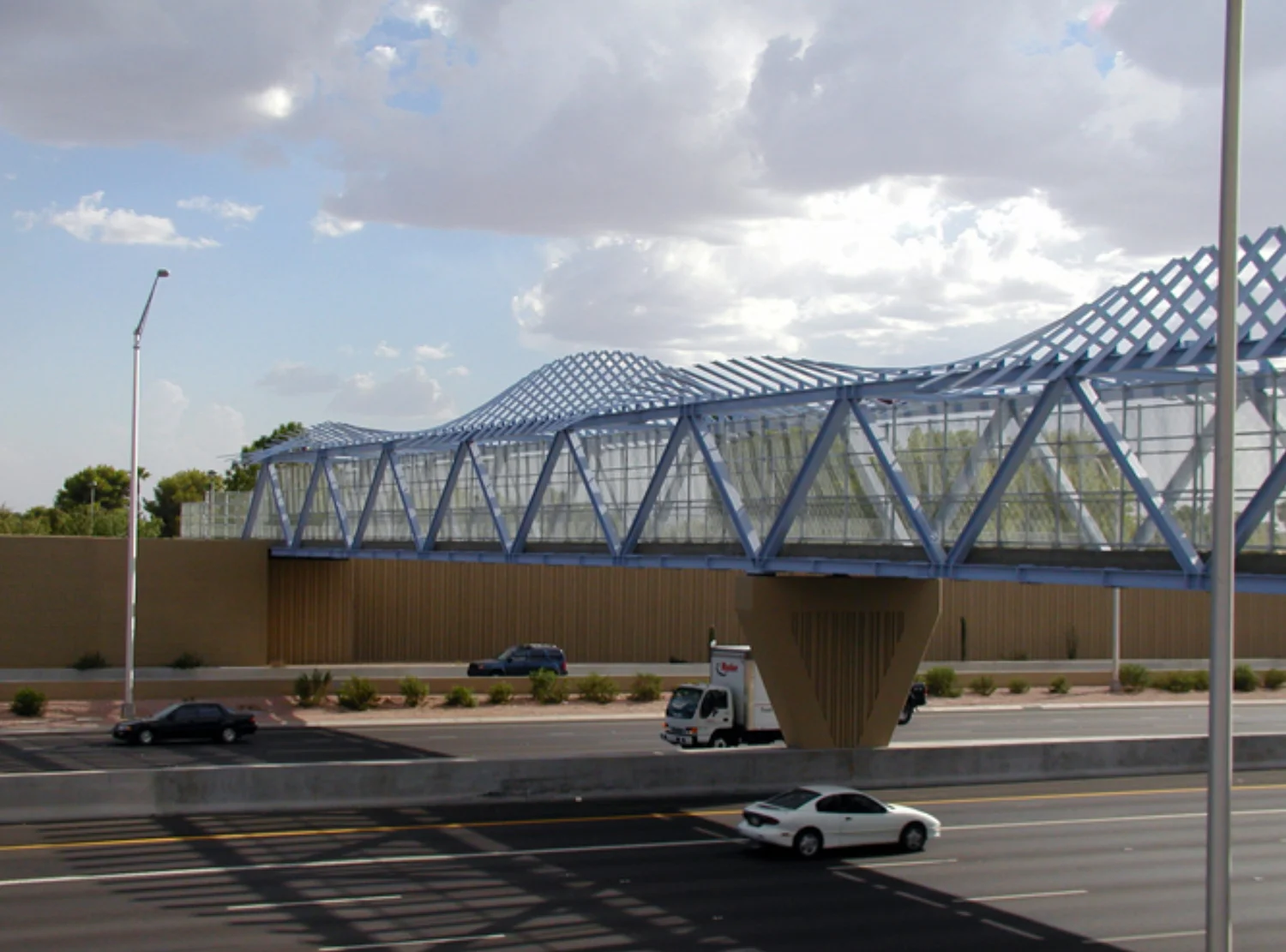 FLY OVER PEDESTRIAN BRIDGE, Tempe Arizona 2004