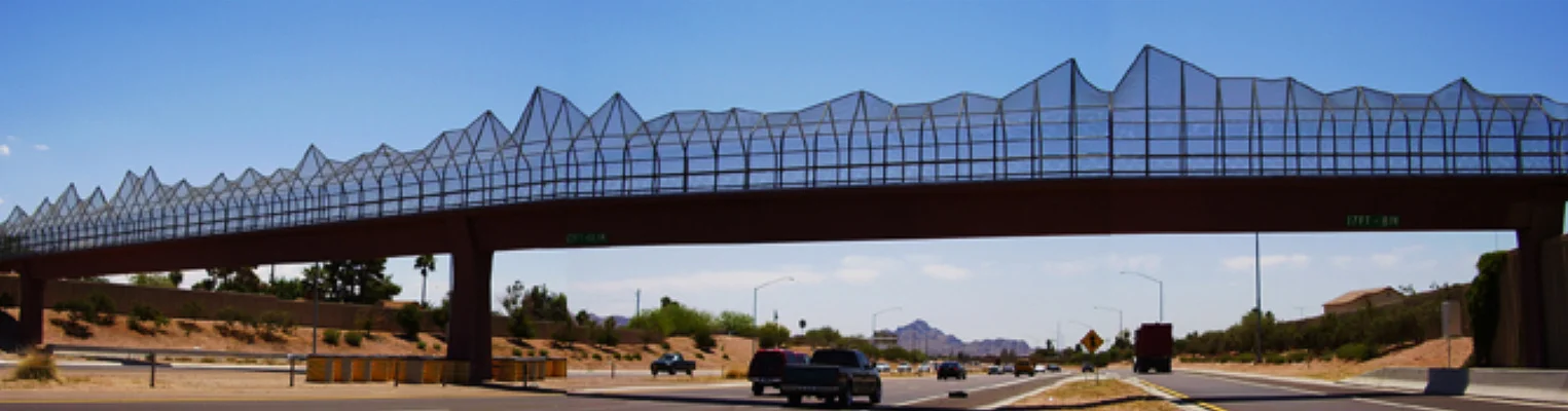 MOUNTAIN PASS PEDESTRIAN BRIDGE, Phoenix Arizona 1997