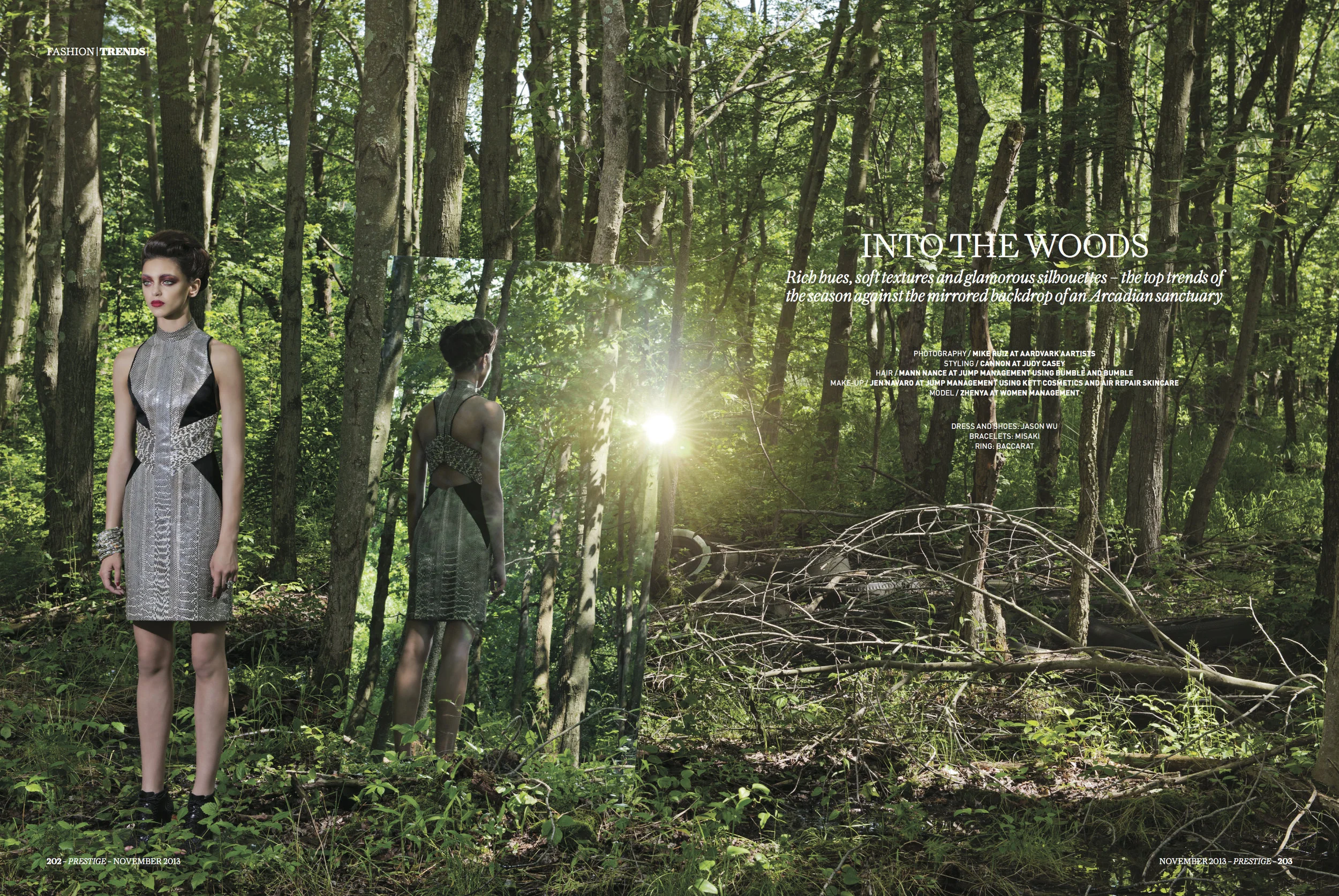  MODEL: ZHENYA KATAVA  PUBLICATION: PRESTIGE HK 