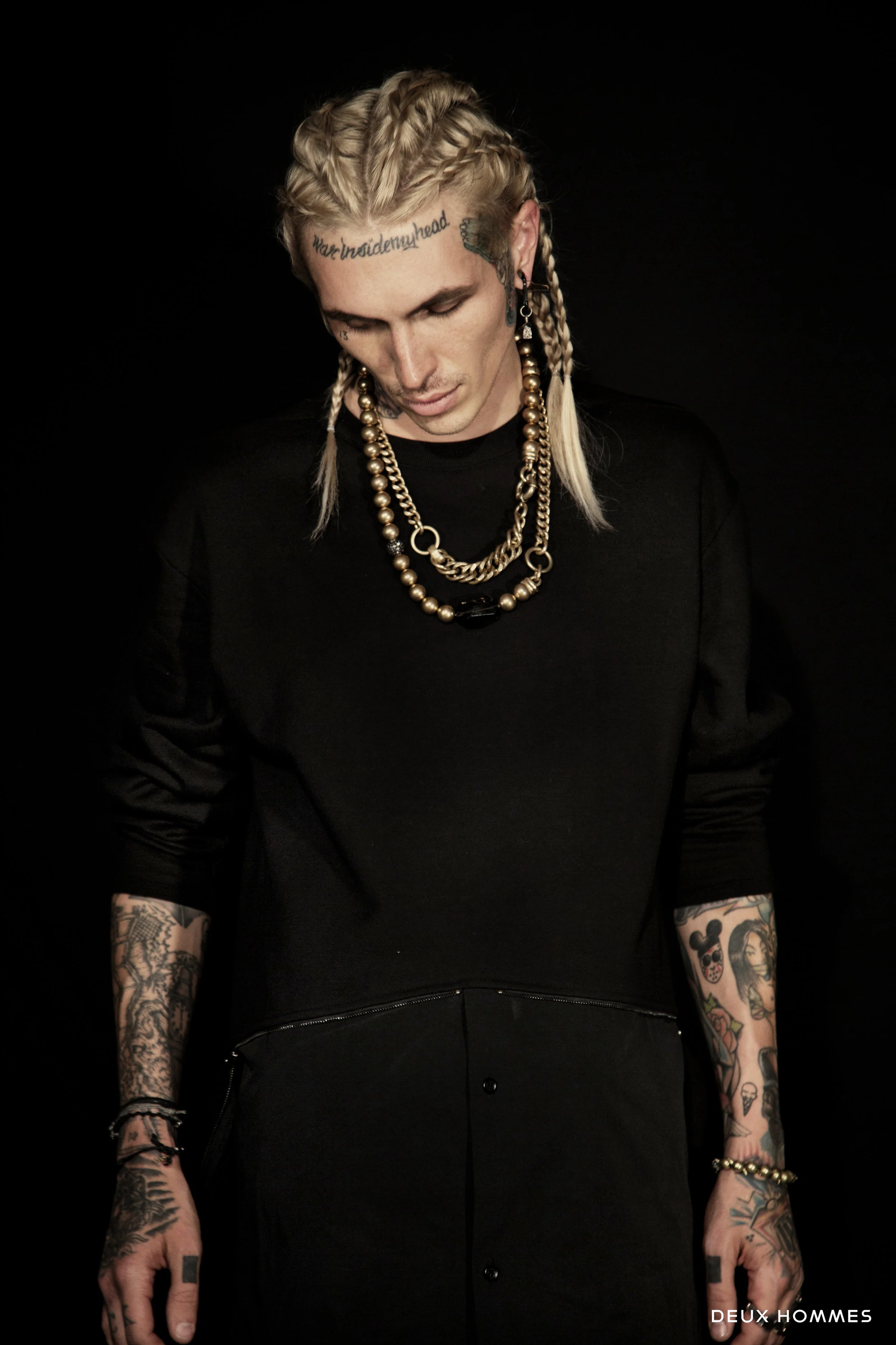  MODEL: BRADLEY SOILEAU  PUBLICATION: DEUX HOMMES 