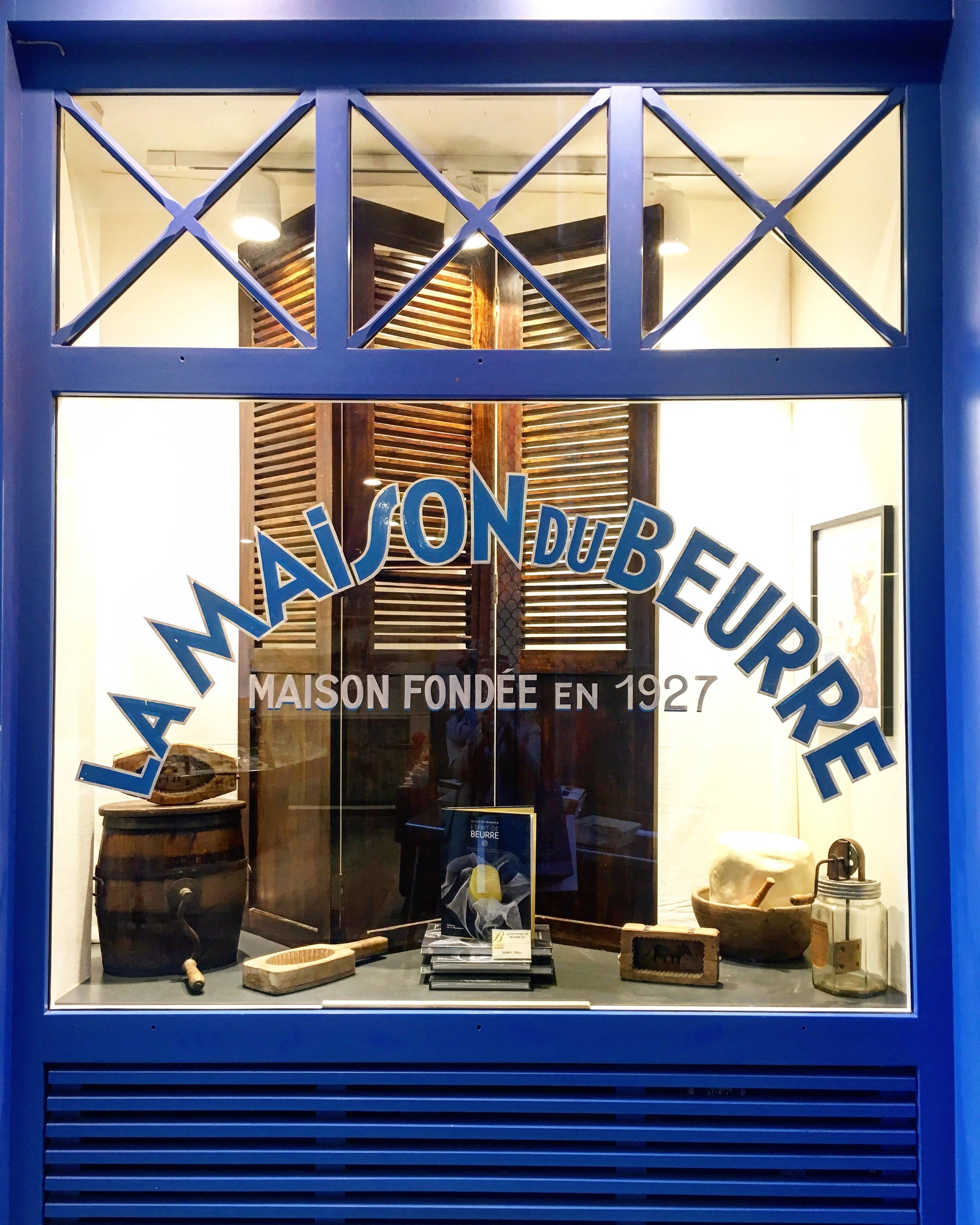 À la Maison du Beurre . It’s all about butter in Brittany.