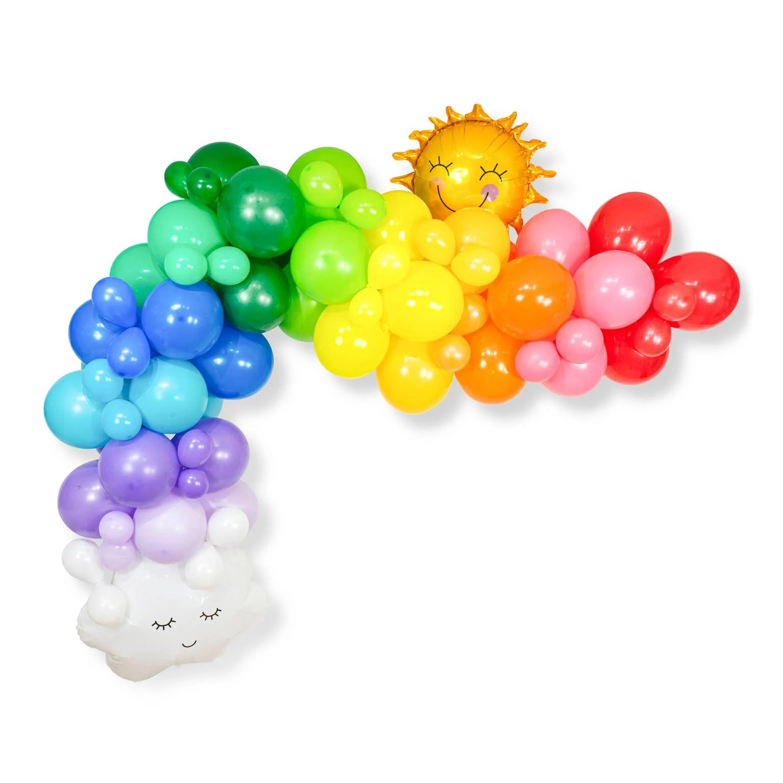 Rainbow Balloon Garland Kit - 8ft