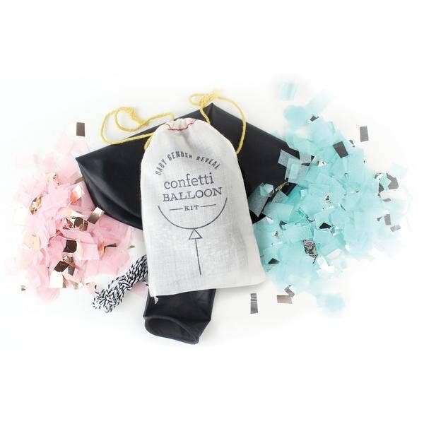 JUMBO GENDER REVEAL - BLACK 