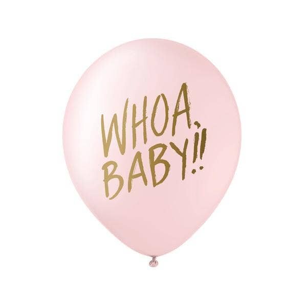 Whoa Baby! Pink Balloon
