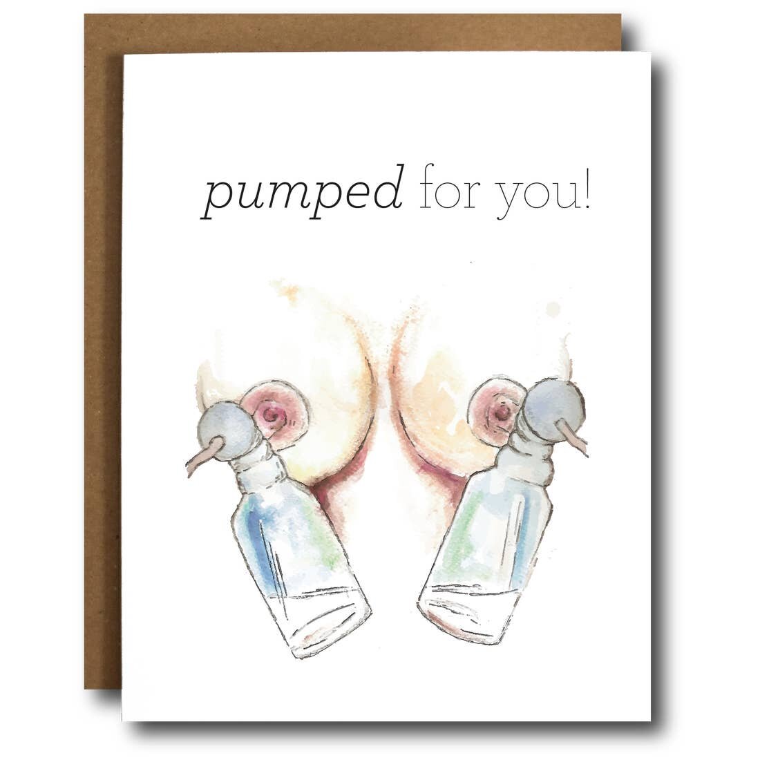 Pumped For You - Breast Feeding New Mom