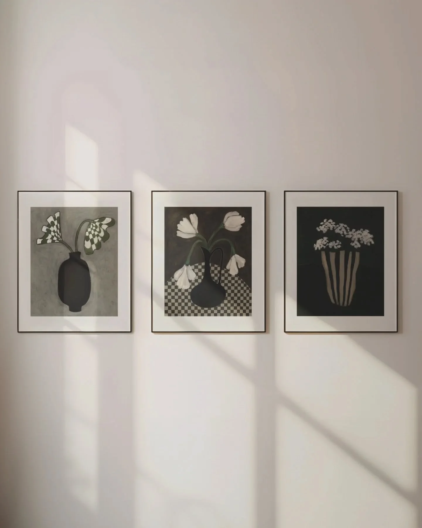 Perfect trio 🖤🖤🖤

Checkered Palms
Stiletto
Striped Vase

25% off now through 12.3