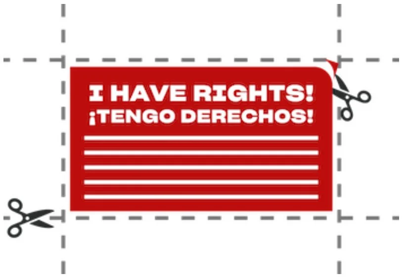 red card, fifth amendment, american rights