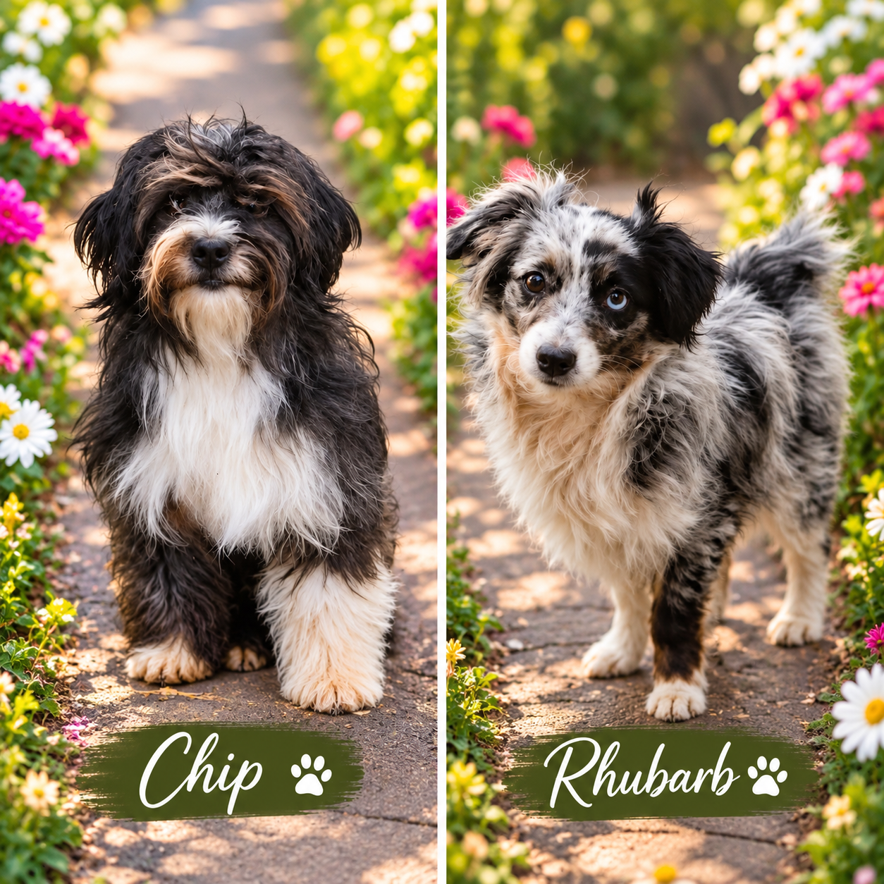 Toy Aussiedoodle Puppy Deposit - Rhubarb/Chip