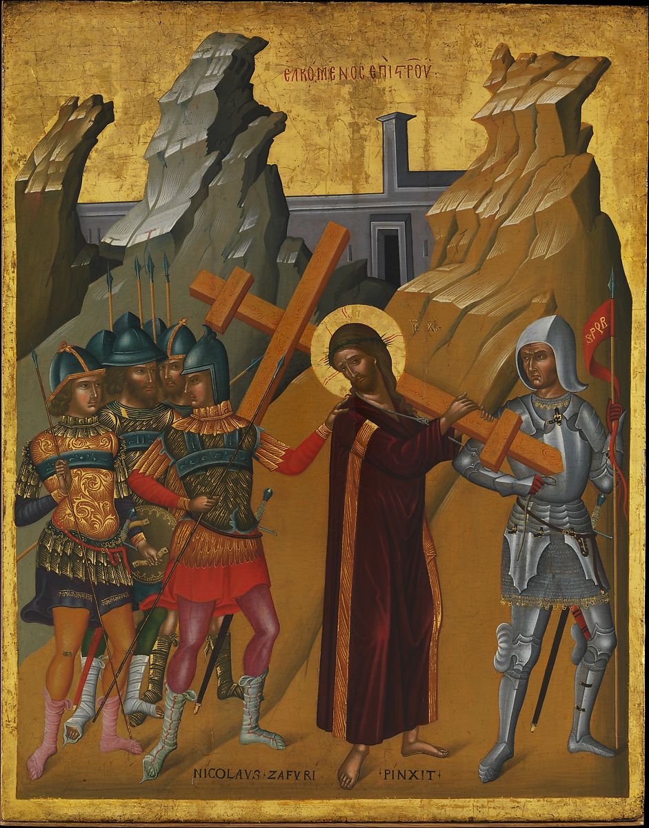 “Christ Bearing the Cross” by Nicolaos Tzafouris