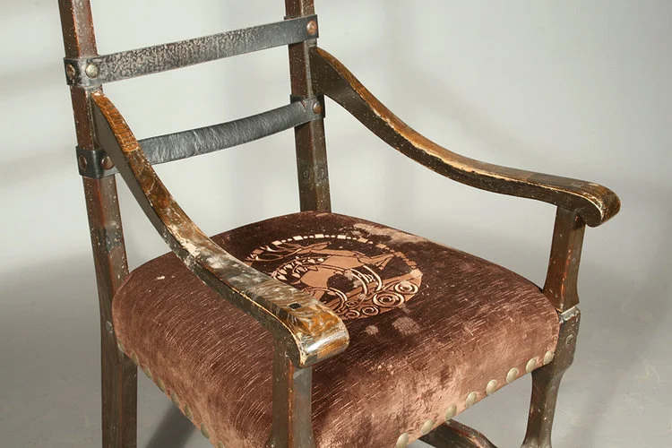 Etched velvet with contaminated in flood water