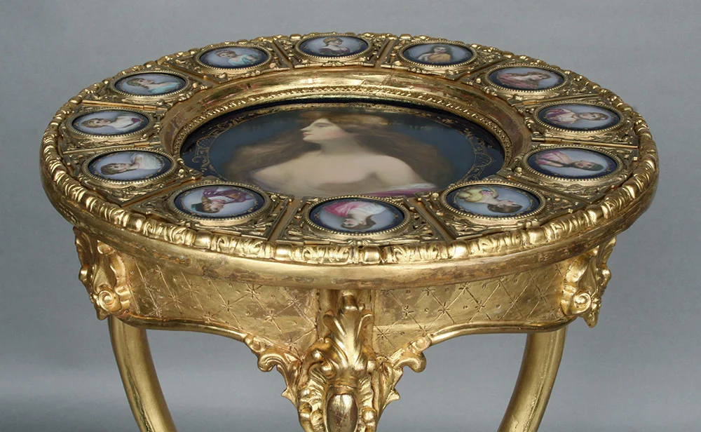 Table top after restoration