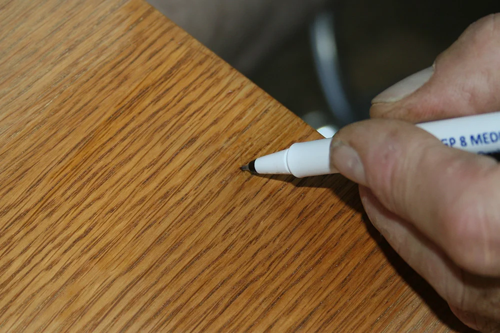 Veneer grain matching