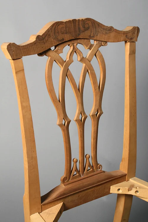 Chippendale chair prototype