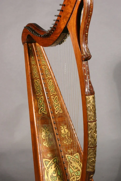 McFall harp detail