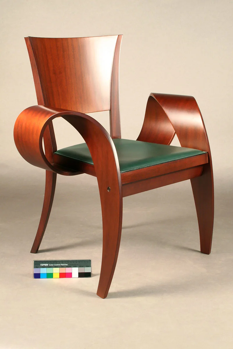 “Patty Diffusa” chair restored by Bernacki & Associates, Inc.