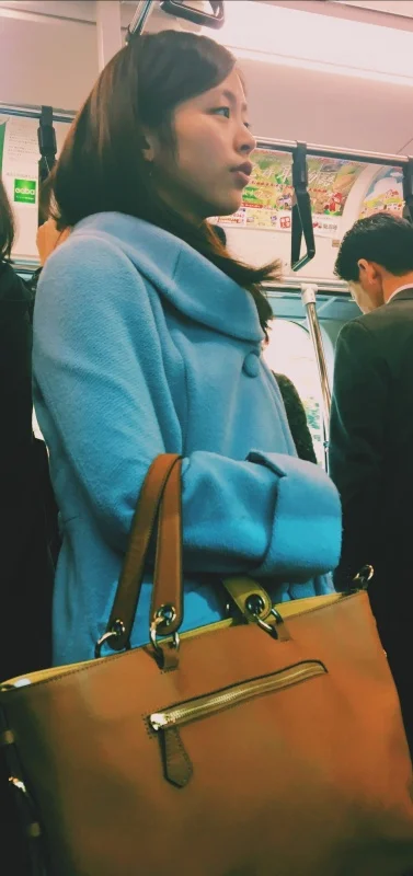 The amazing woman I asked to take a picture of during our conversation on the train.