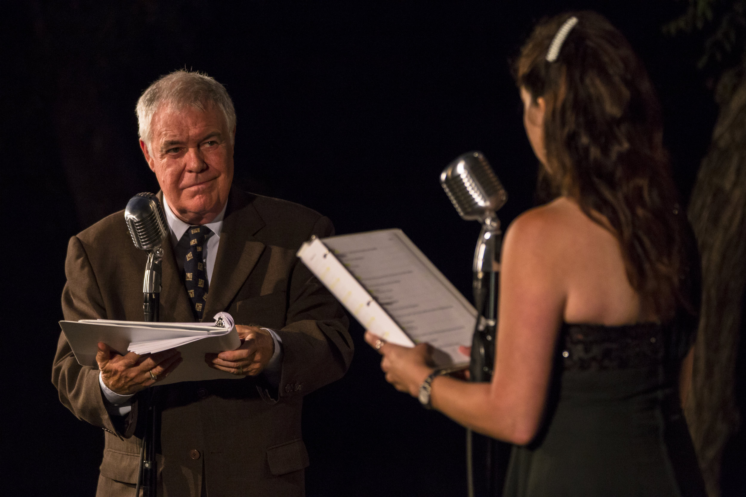 Phil Proctor from "The Firesign Theater" with cast member Julie Millett