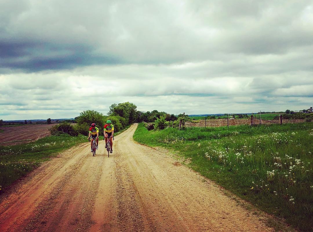 UPB Team gravel training in Galena, IL.
