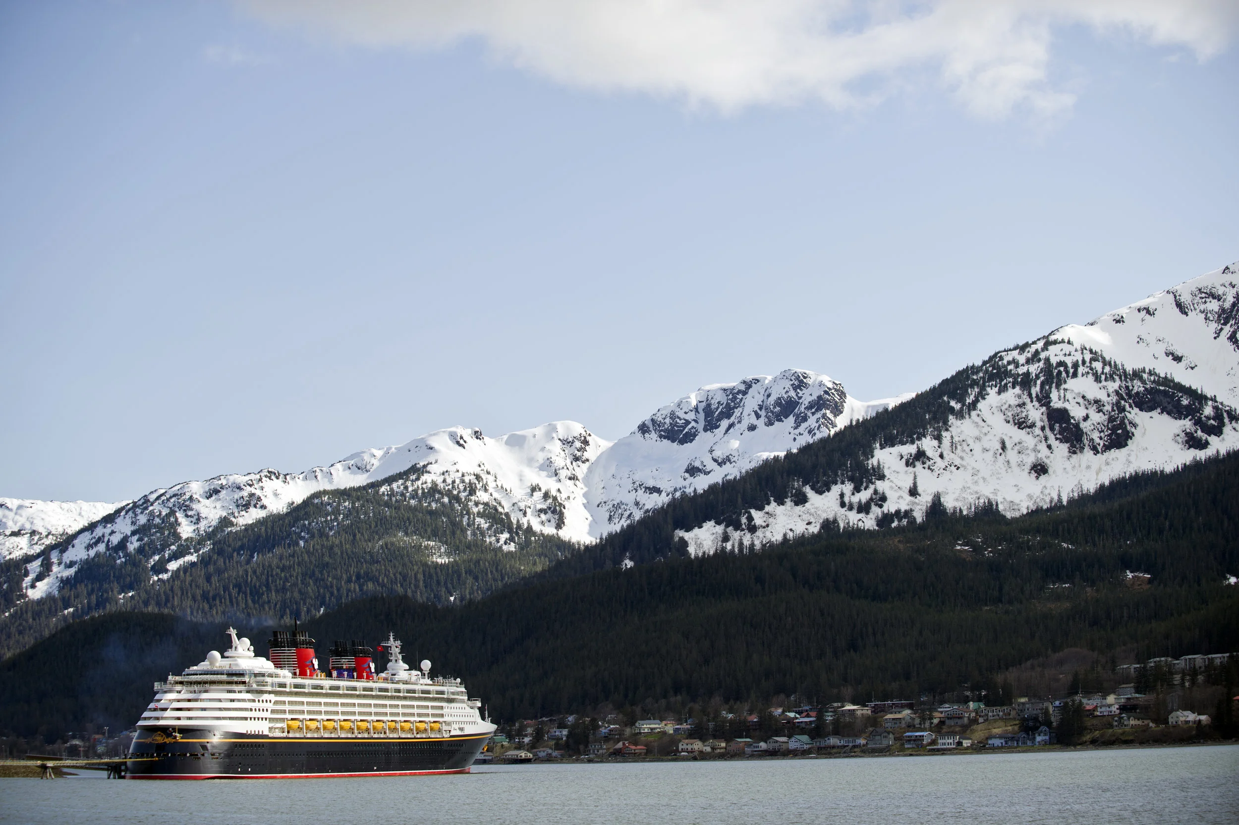  You could cruise in Alaska. 