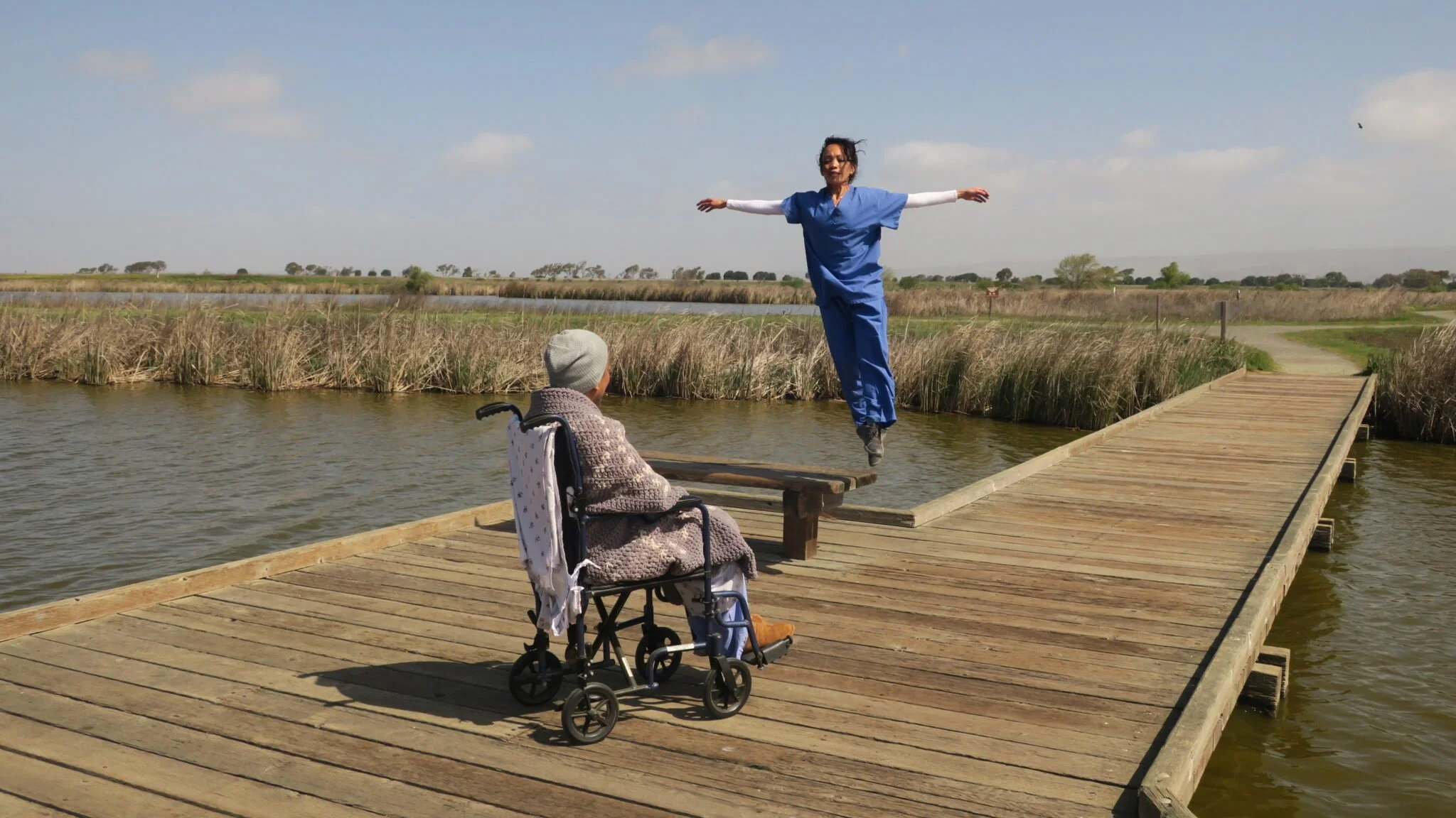 Kularts couples live dance and film to tell the story of the Filipino Manong generation in the U.S.