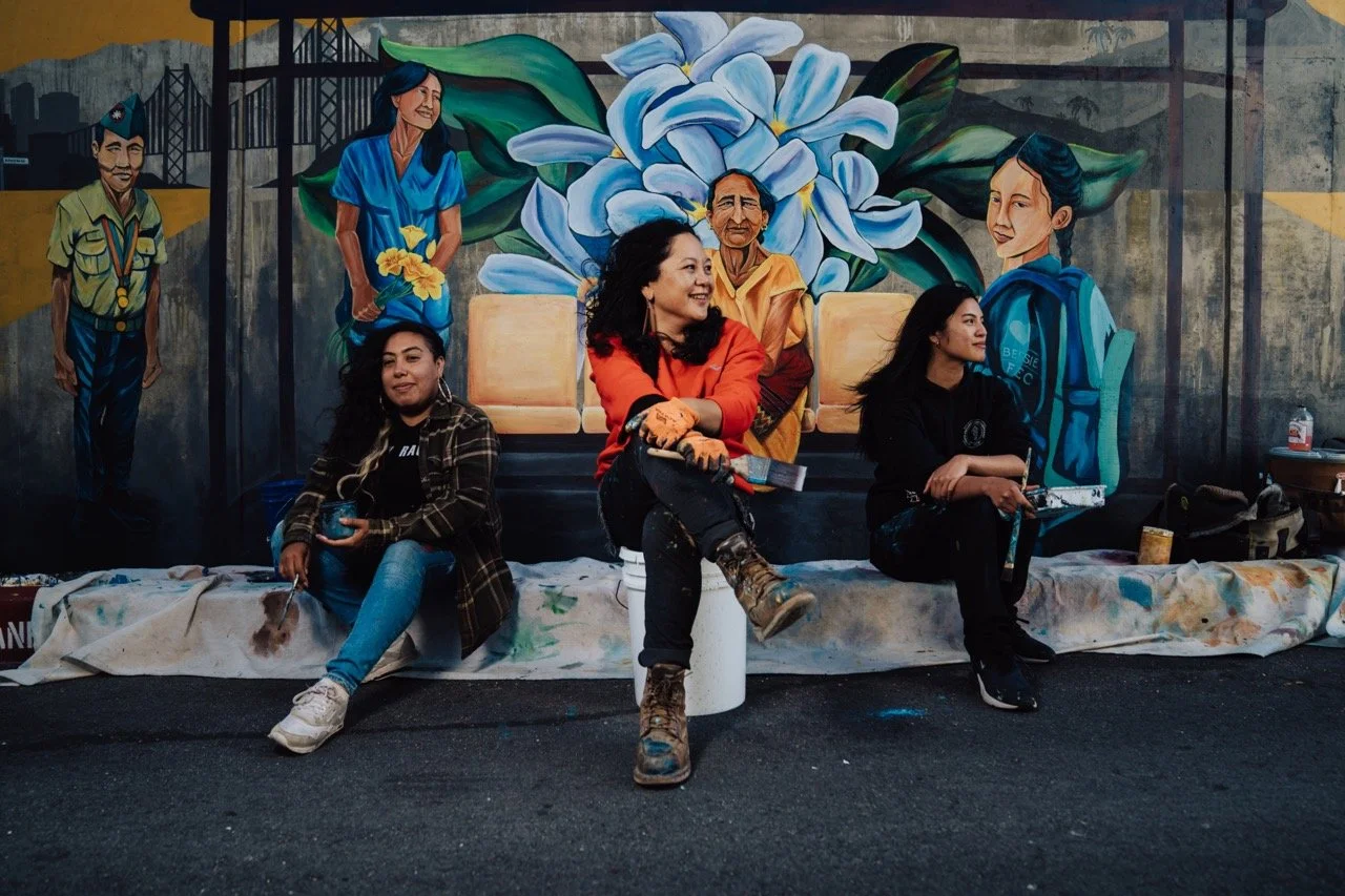 Cece Carpio's 975 Bryant Mural