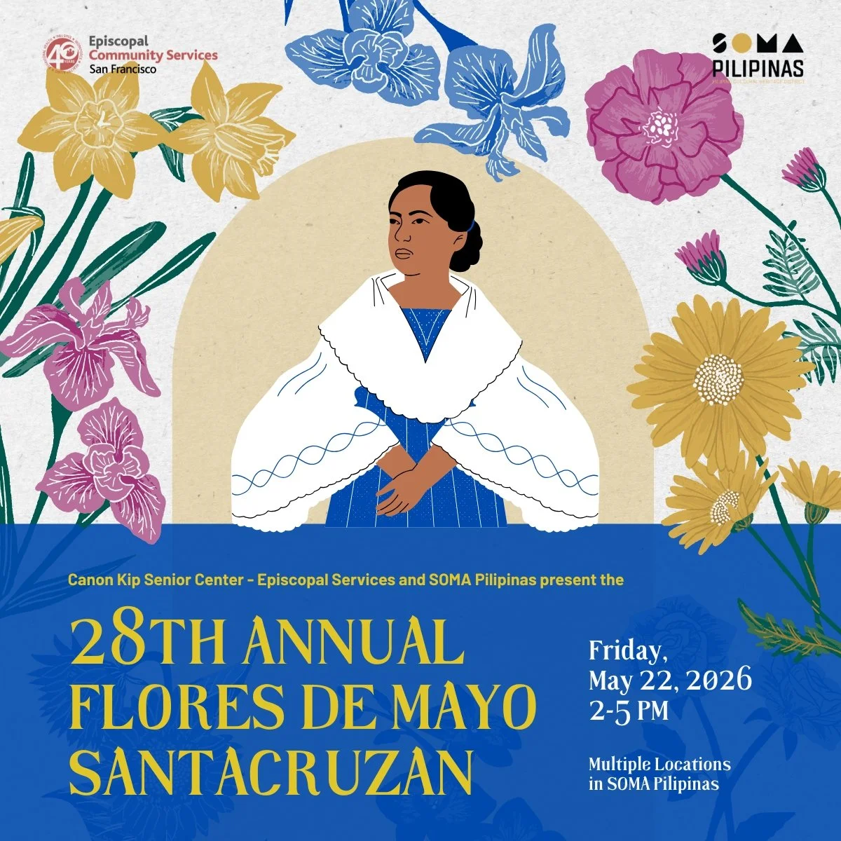 28th Annual Flores de Mayo Celebration with Canon Kip
