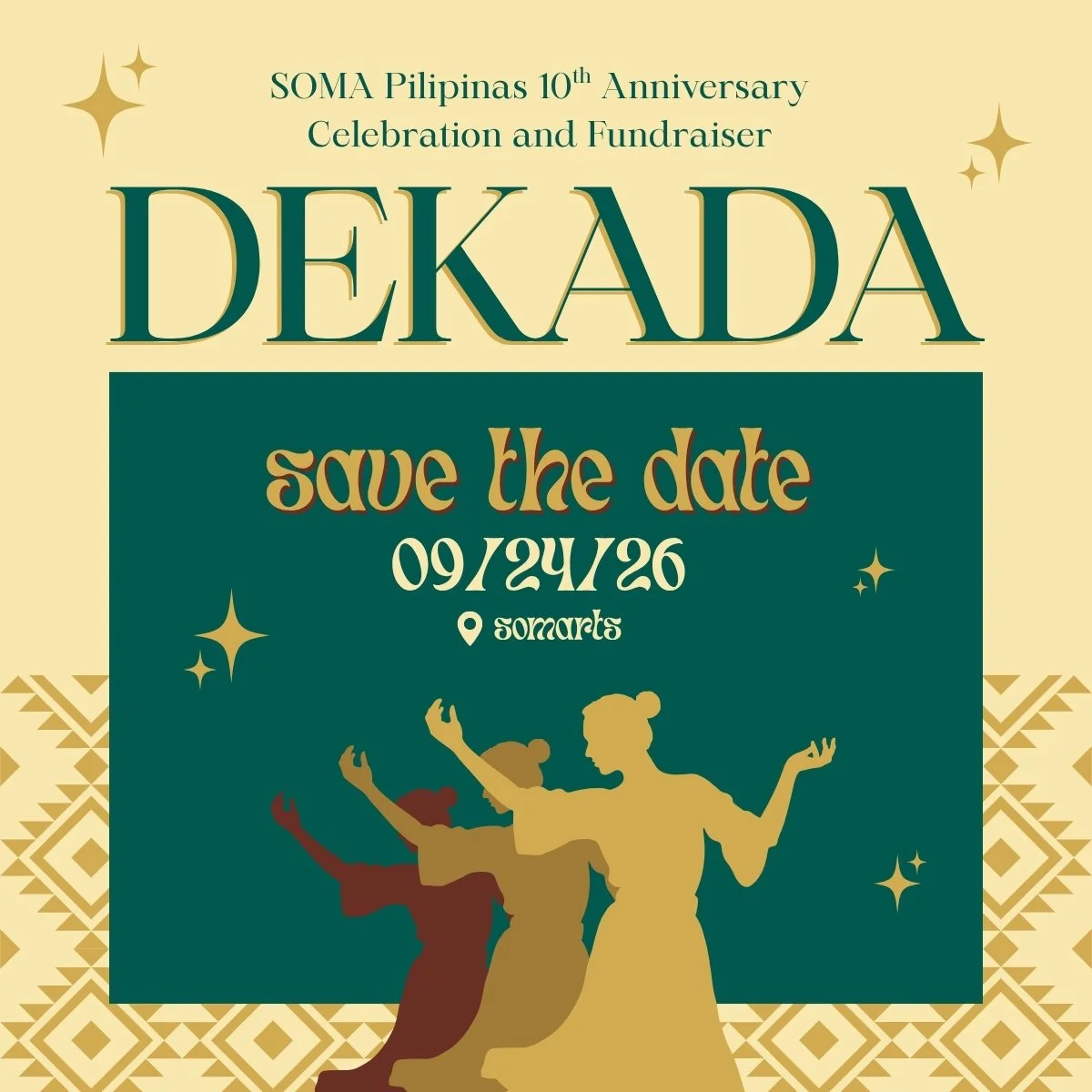 DEKADA Celebration and Fundraising Party (Time TBD)