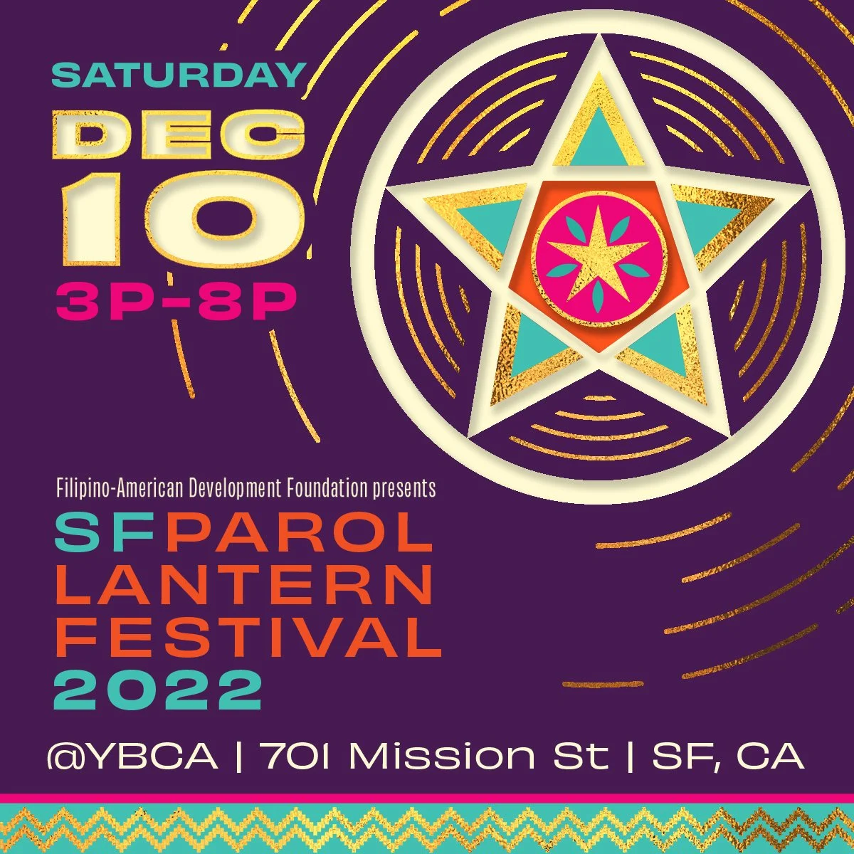 20th Anniversary of the SF Parol Lantern Festival — SOMA PILIPINAS