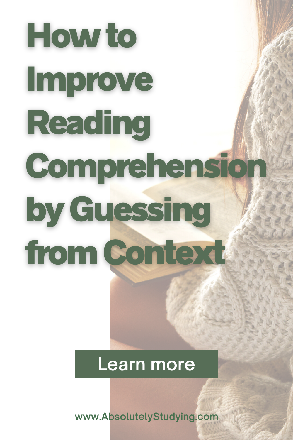 How to Improve Reading Comprehension by Guessing from Context