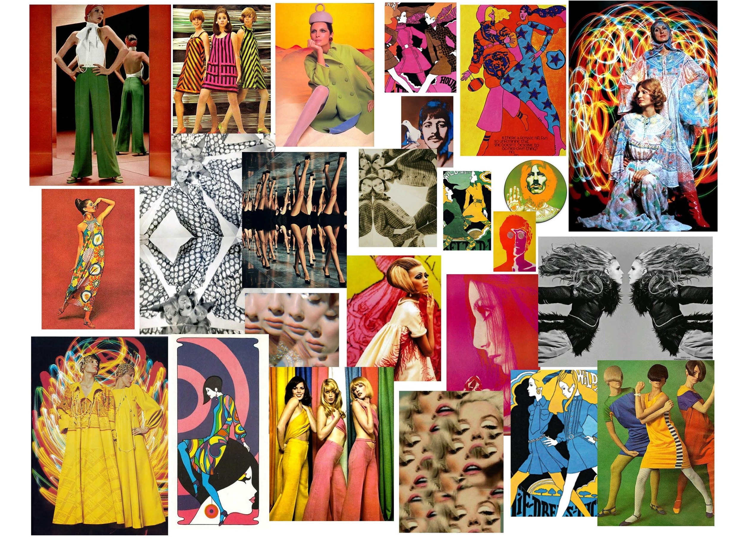 Musings from Marilyn » Emilio Pucci Designs for Eaton Paper 1972