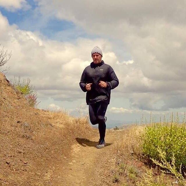 Out for a run on Mt. Diablo not too long ago.