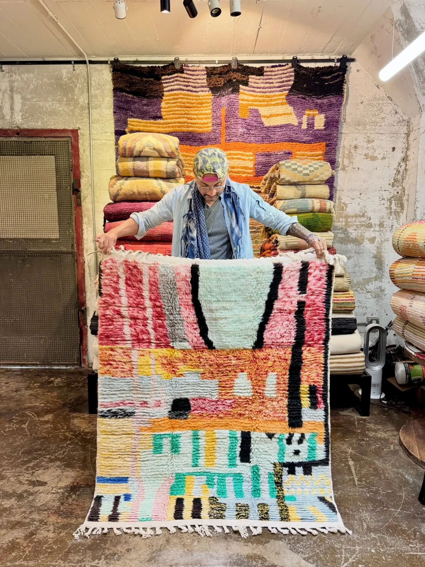 Our newest Boujad beauties have finally arrived ✨
Handwoven stories, bold colors, and one-of-a-kind energy in every piece.
Each rug is a statement&mdash;raw, soulful, and impossible to replicate.

DM to explore the collection before they&rsquo;re gon