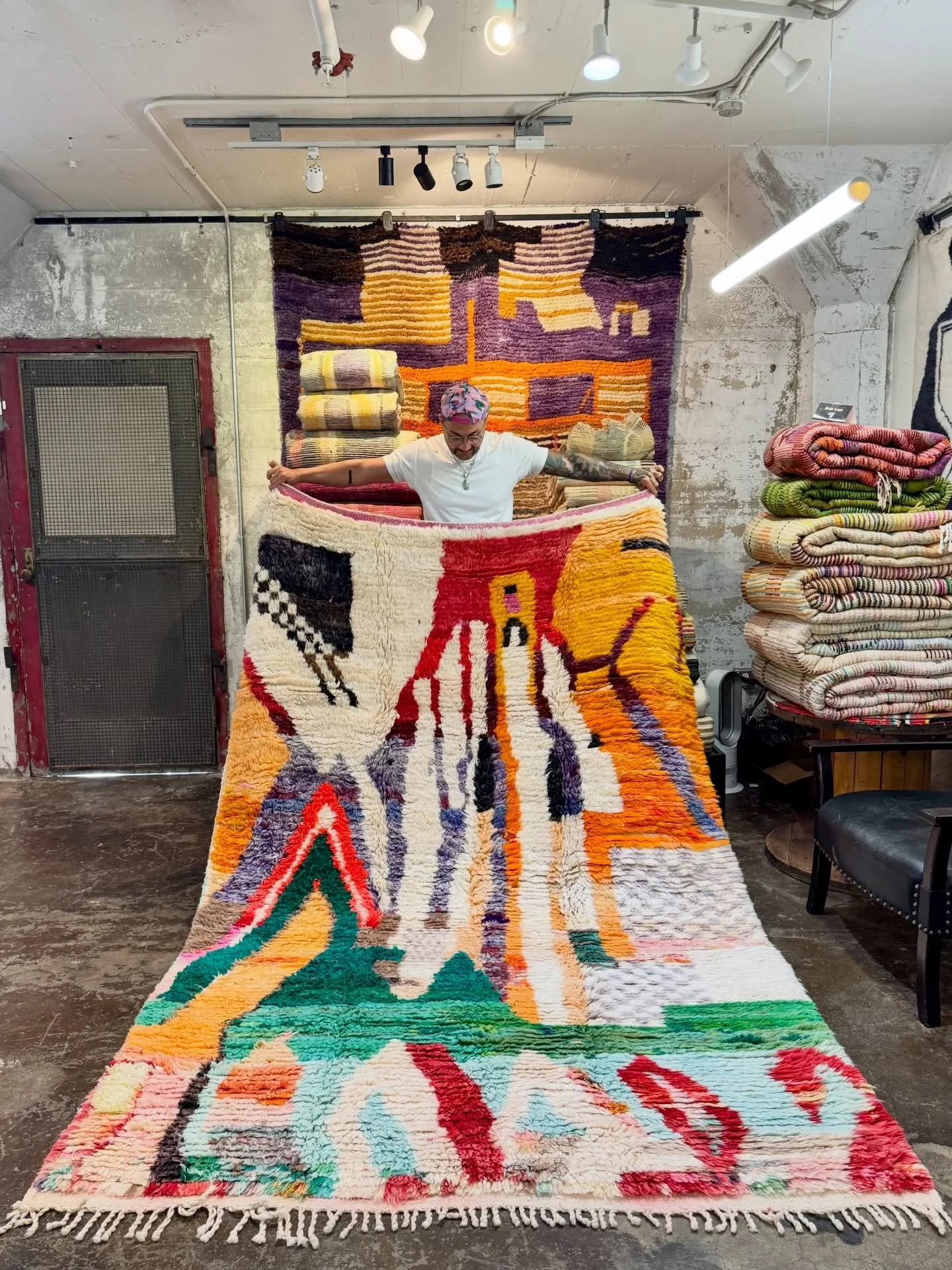 🍭.
&bull;
#boujadrugs #moroccanrugs #handmaderugs #home interiordesign