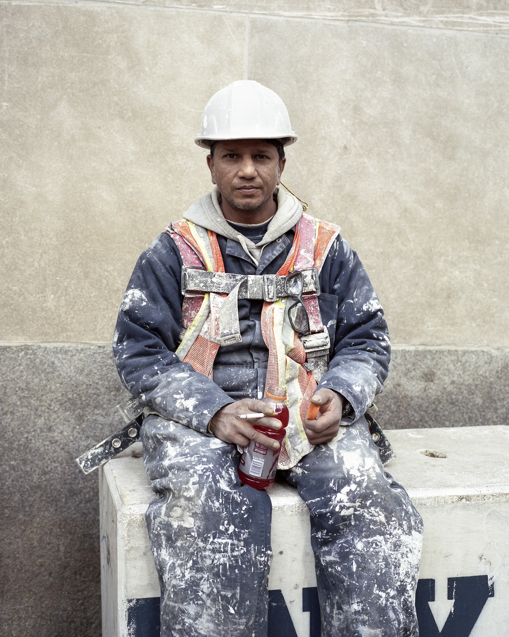 A construction worker