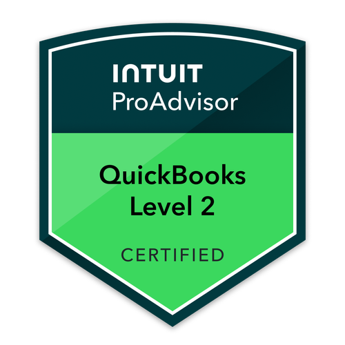 Intuit ProAdvisor QuickBooks Level 2 Certified
