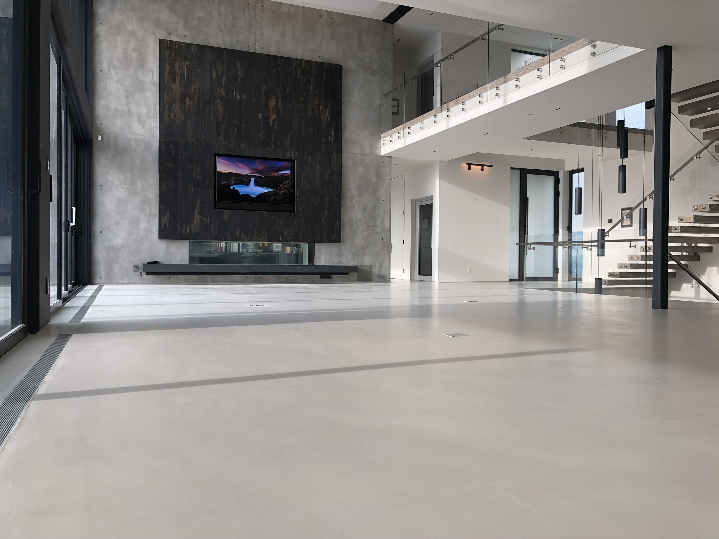 Polished Concrete Microtopping