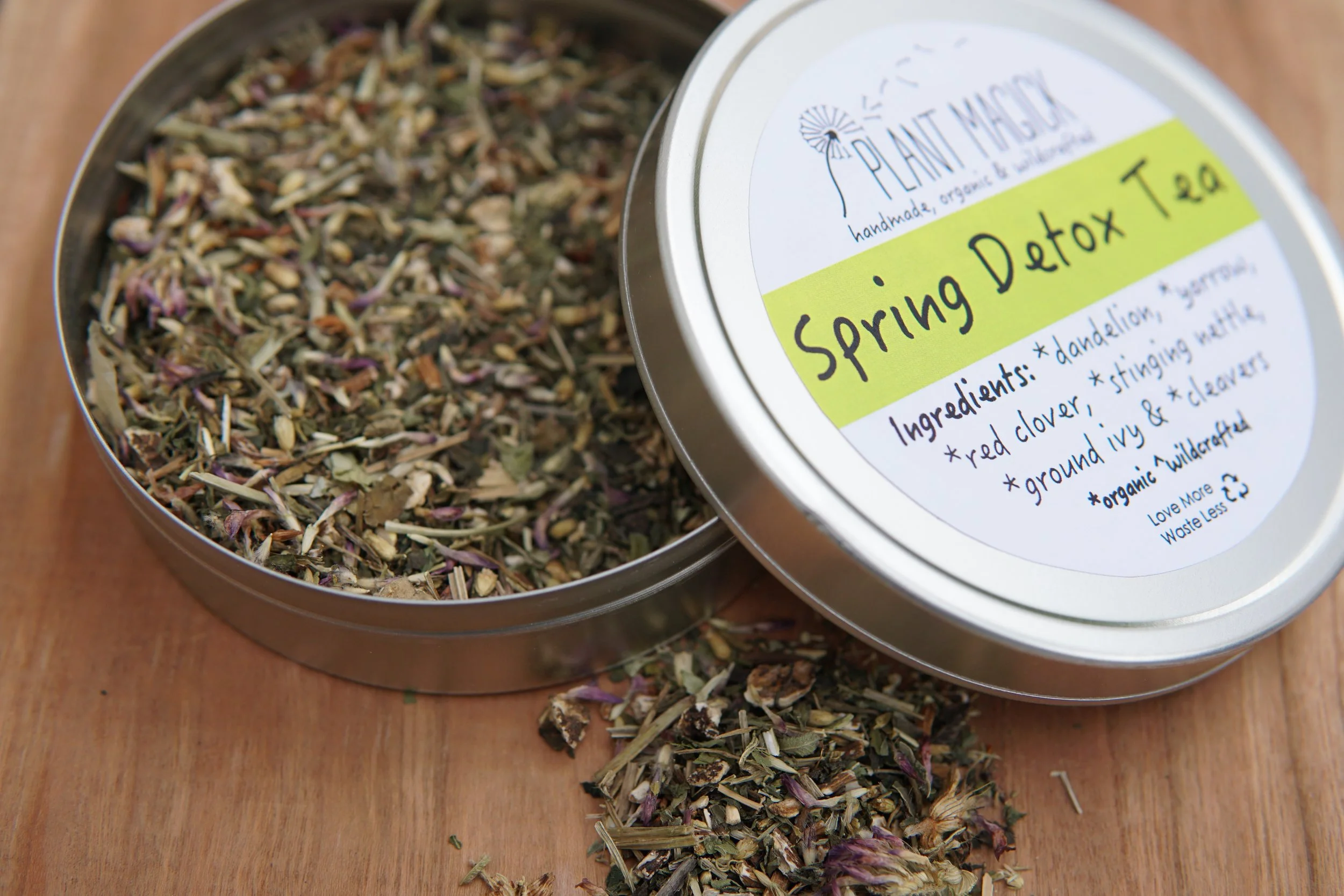 Spring Detox Tea gently supports all the organs of elimination.