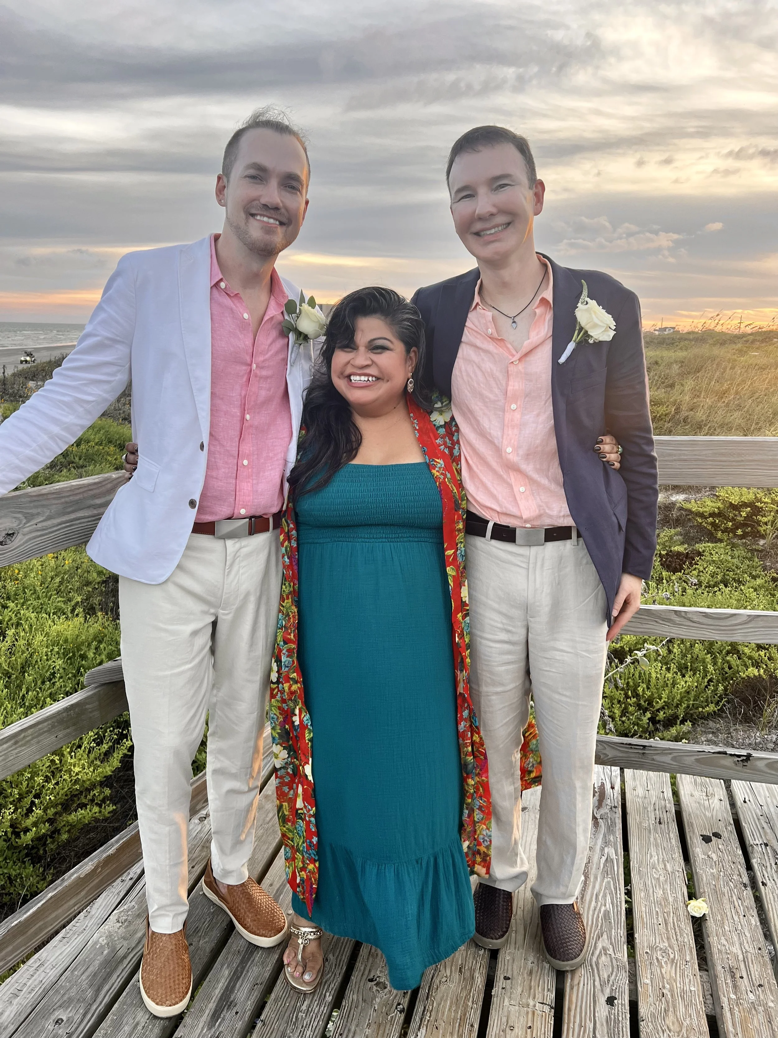 LGBTQIA community welcomed Beach wedding