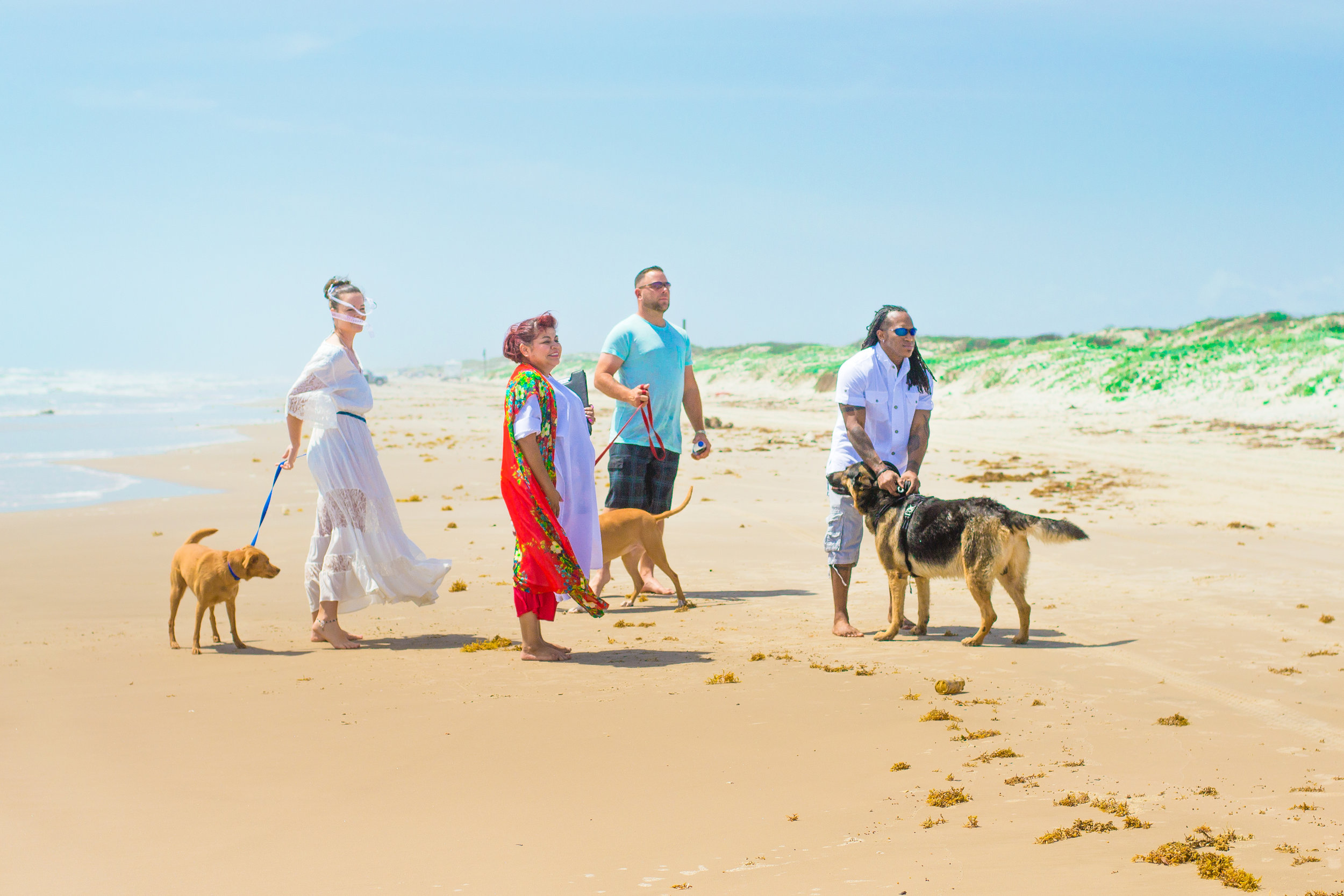 Beach Wedding performed by The Love Officiant