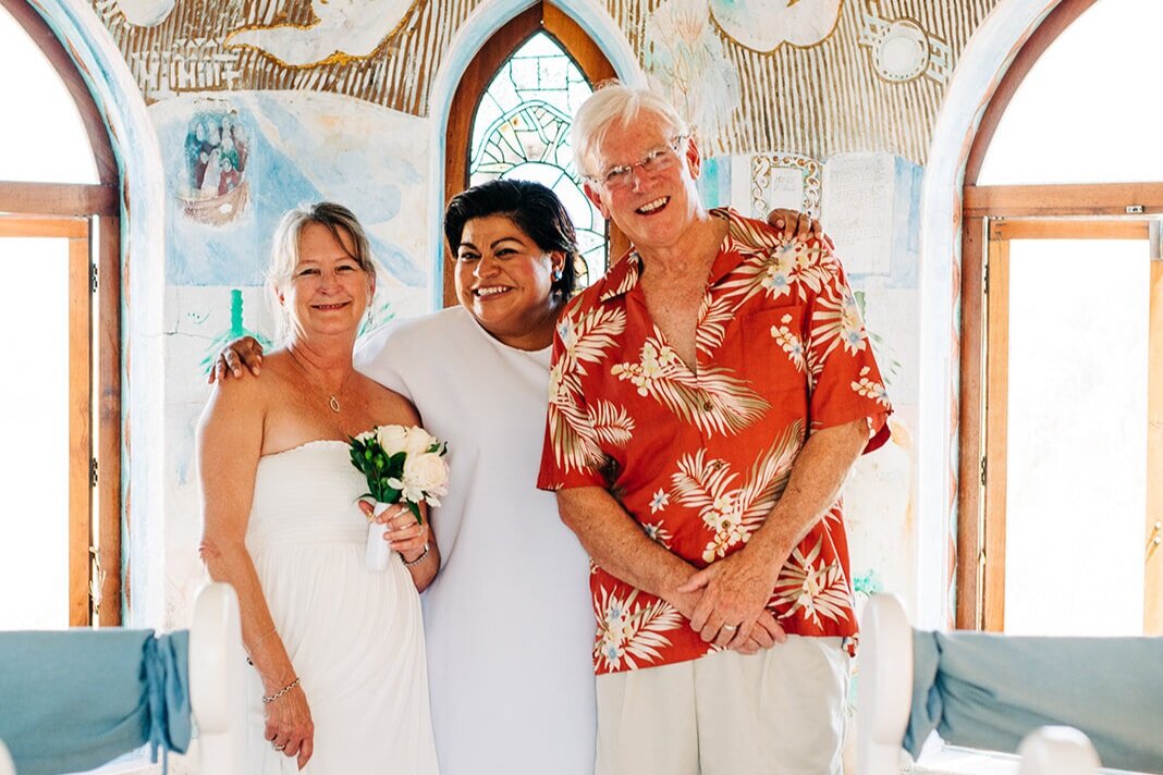 Chapel on the Dunes Wedding Port Aransas, Texas Officiated by The Love Officiant Renee Reyes