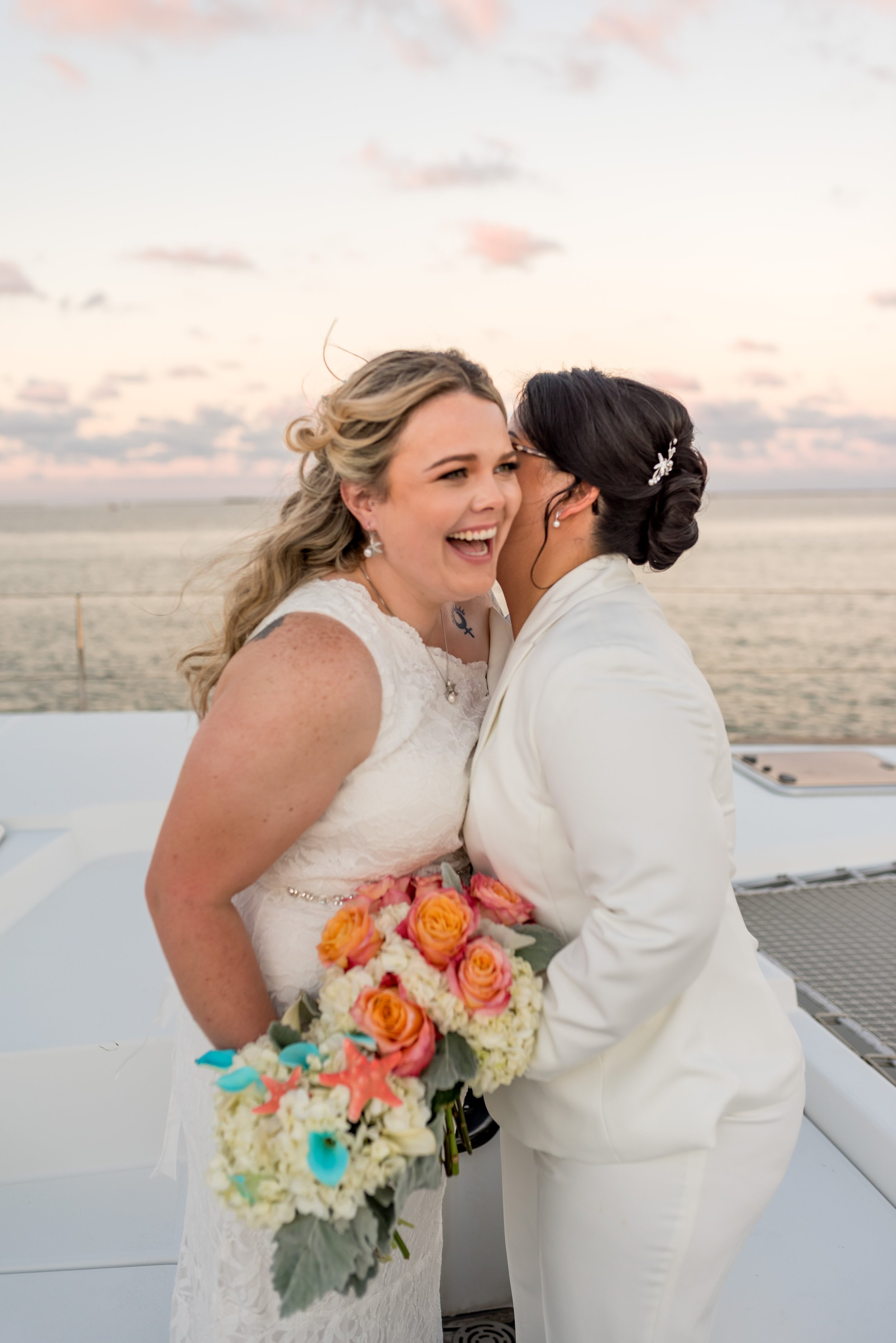 LGBTQIA+ wedding at Texas Event Center At Mansion By The Sea performed by The Love Officiant Renee Reyes