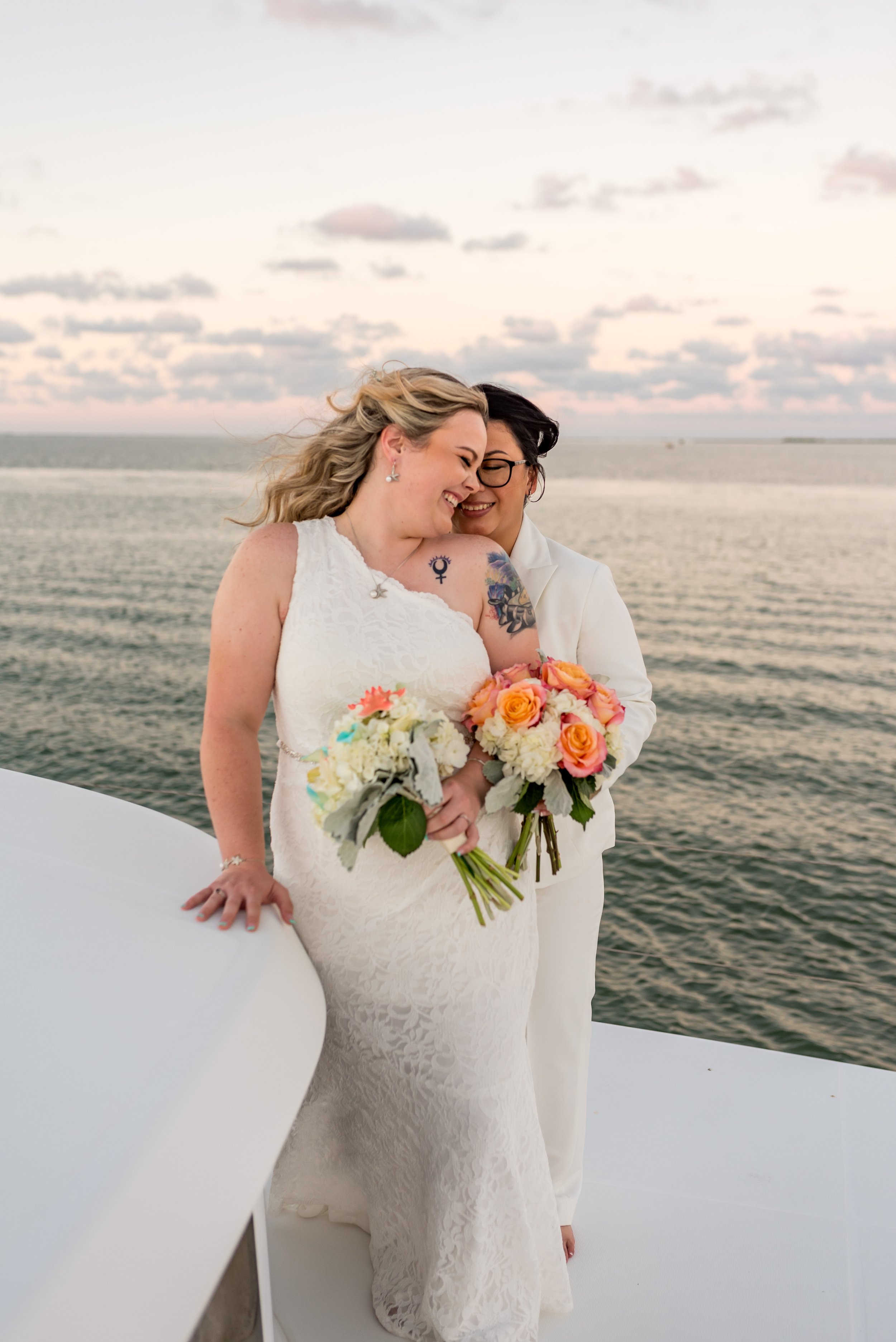 LGBTQIA+ wedding at Texas Event Center At Mansion By The Sea performed by The Love Officiant Renee Reyes