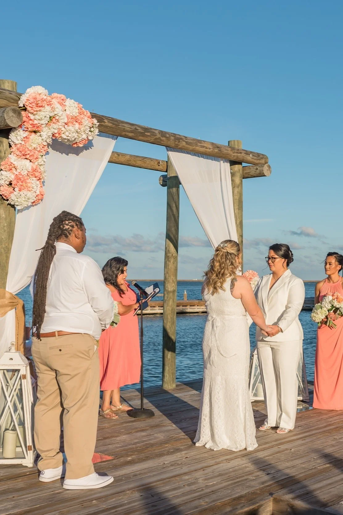LGBTQIA welcomed Beach wedding