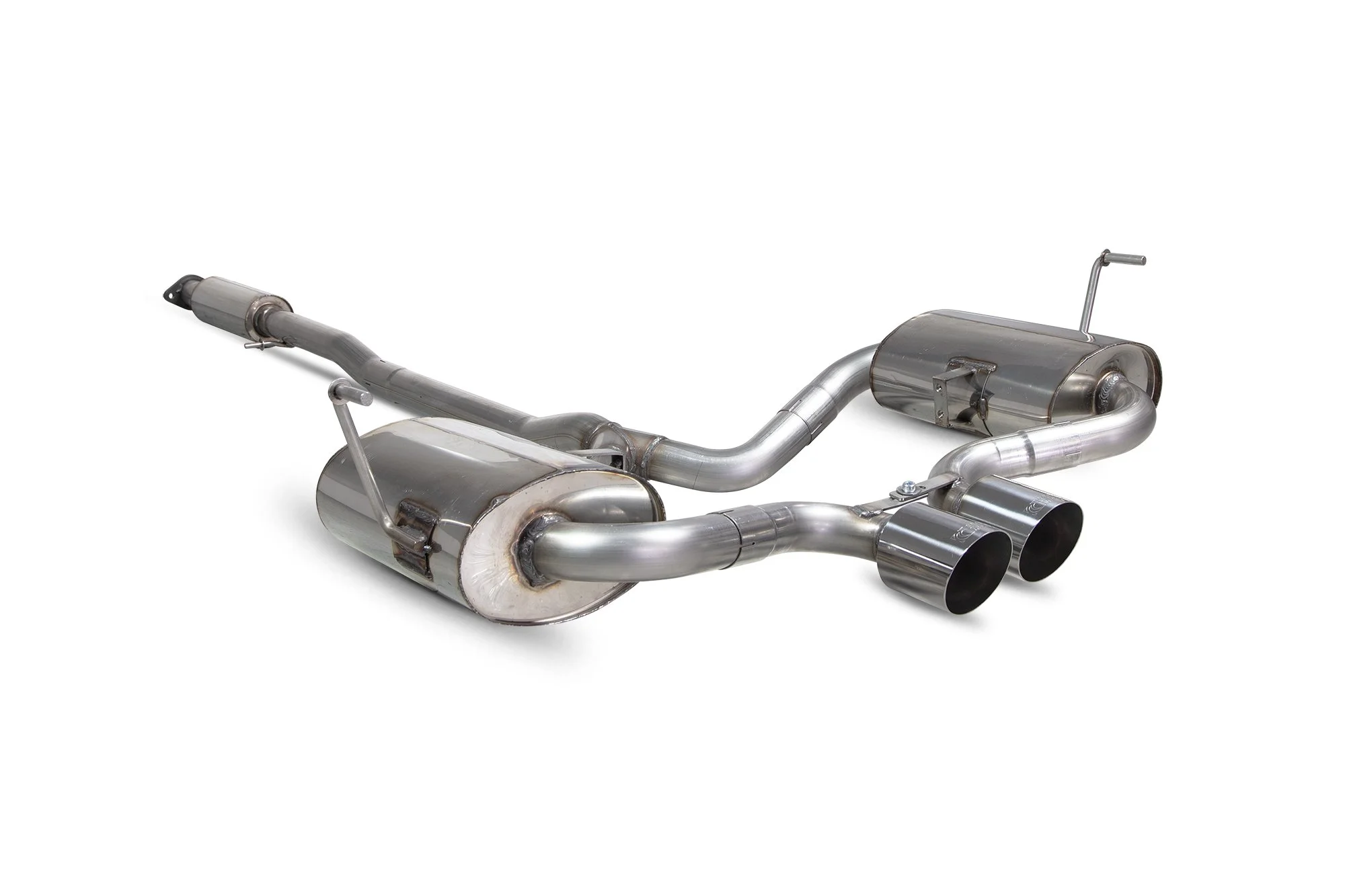 MINI Sports Exhaust Upgrade - Scorpion Exhaust Catted or Catless GEN1 R53 Cooper S / JCW