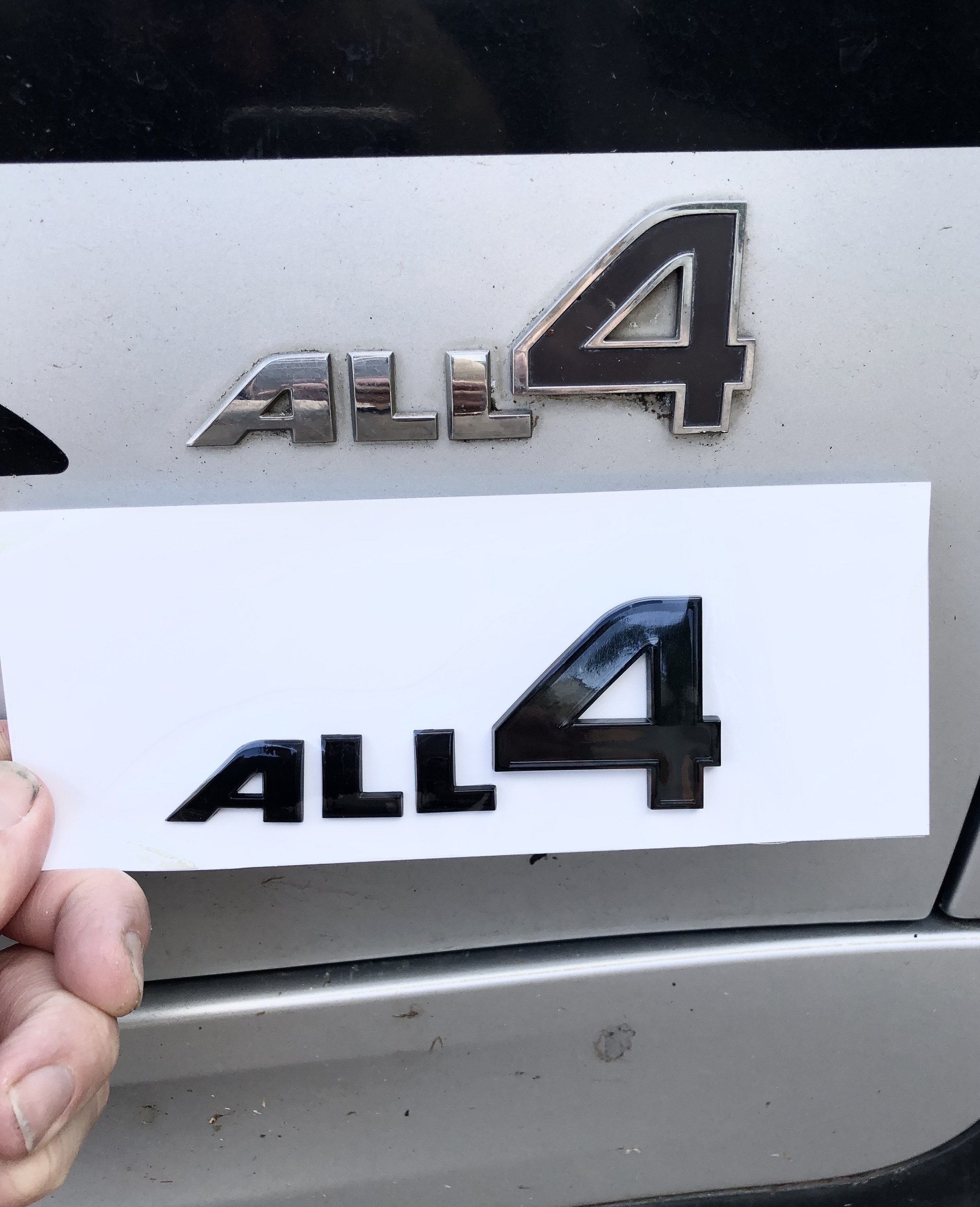 MINI "All 4" Black Badge replacements - Countryman / Clubman / Paceman - R60 F60 R61 F54