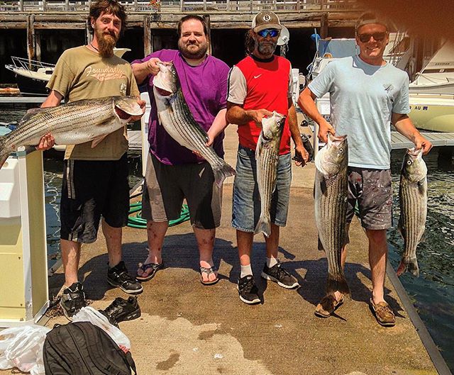 It's been a while but we hit em hard today with 10 fish and 5 fish over 34&quot; ! Can't wait to get at em again soon! Give us a shout on social media or by email for your potential trip!